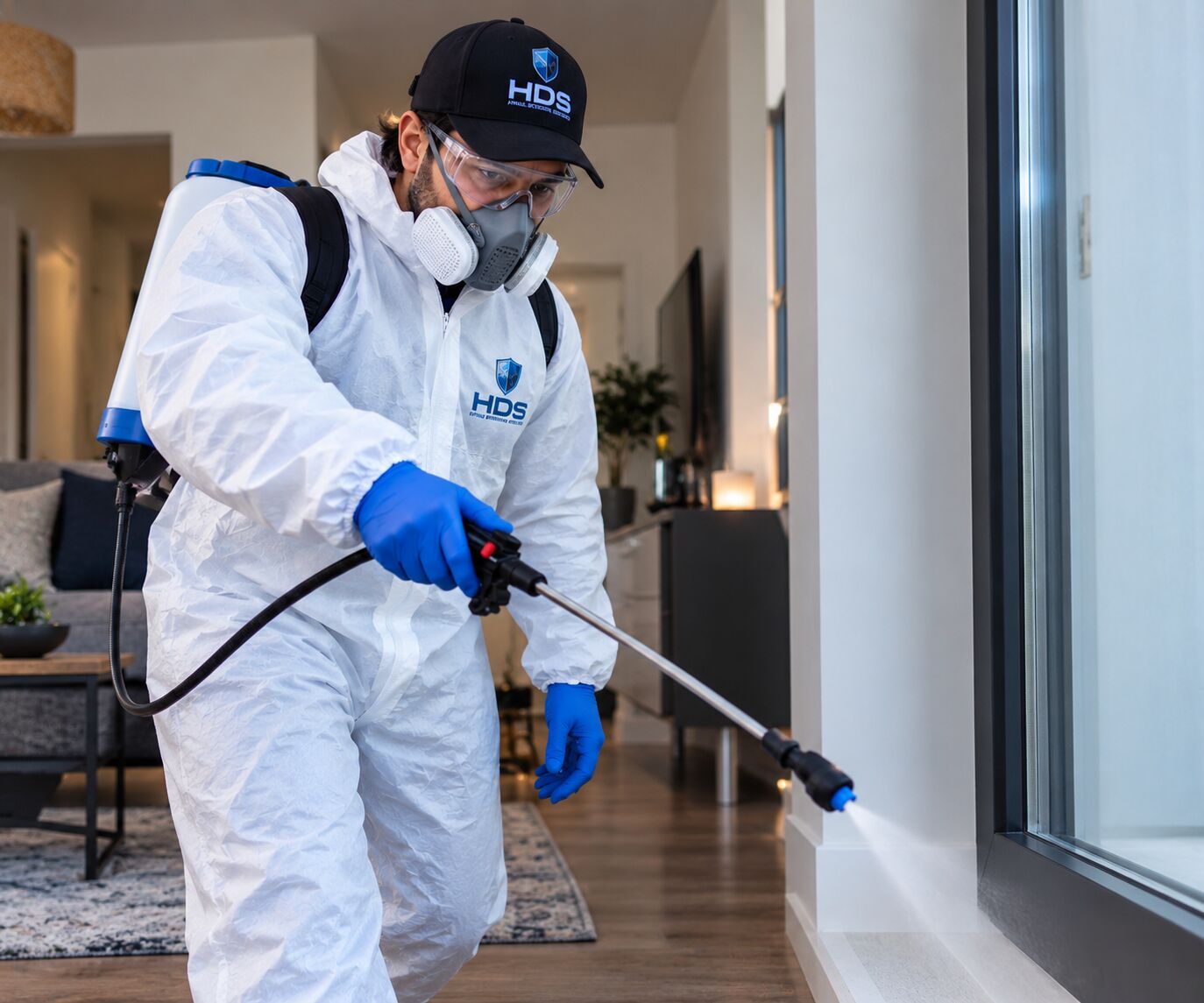 Inspection préalable à une intervention de désinsectisation